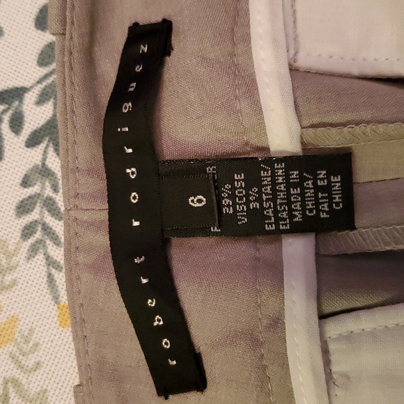 Robert Rodriguez Stretch Capri Pants Designer Trousers Sz 6 - Picture 8 of 10